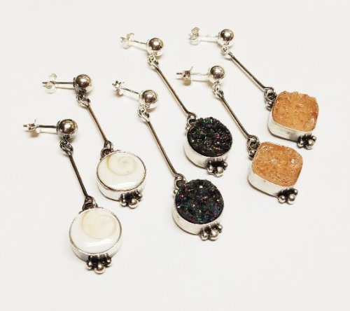 Judy Larson's Dangling Chain Sticks - , Findings & Components, Toggles & Clasps, Earwire & Headpin, Butane Torch, Soldering, Solder, danglling stick findings